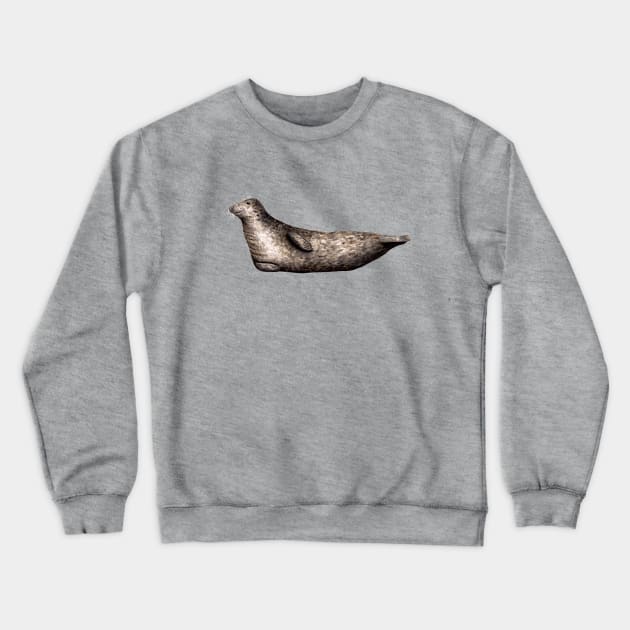 Grey seals Crewneck Sweatshirt by chloeyzoard